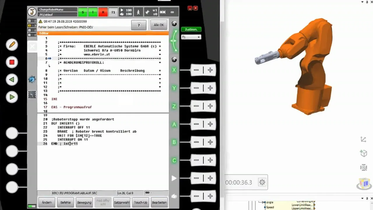 KUKA.OfficeLite: Test Robot Programs on the Digital Twin