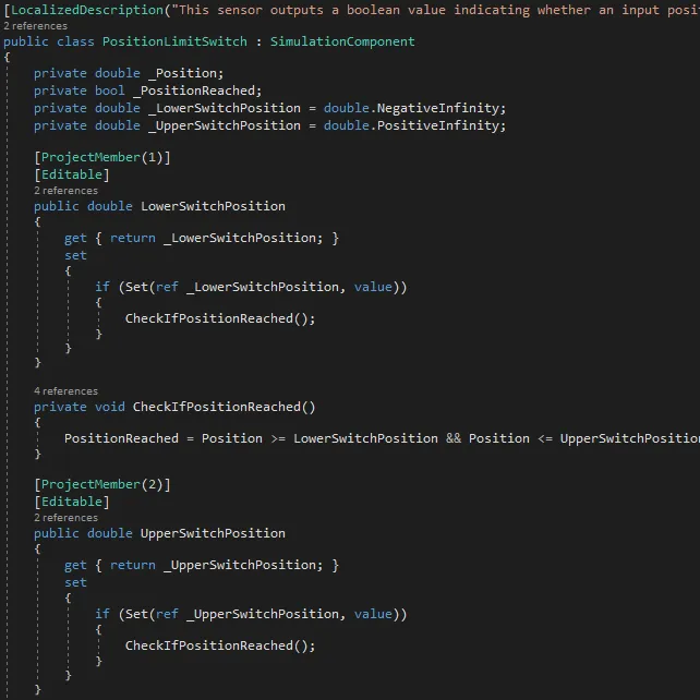 Developing Simulation Components