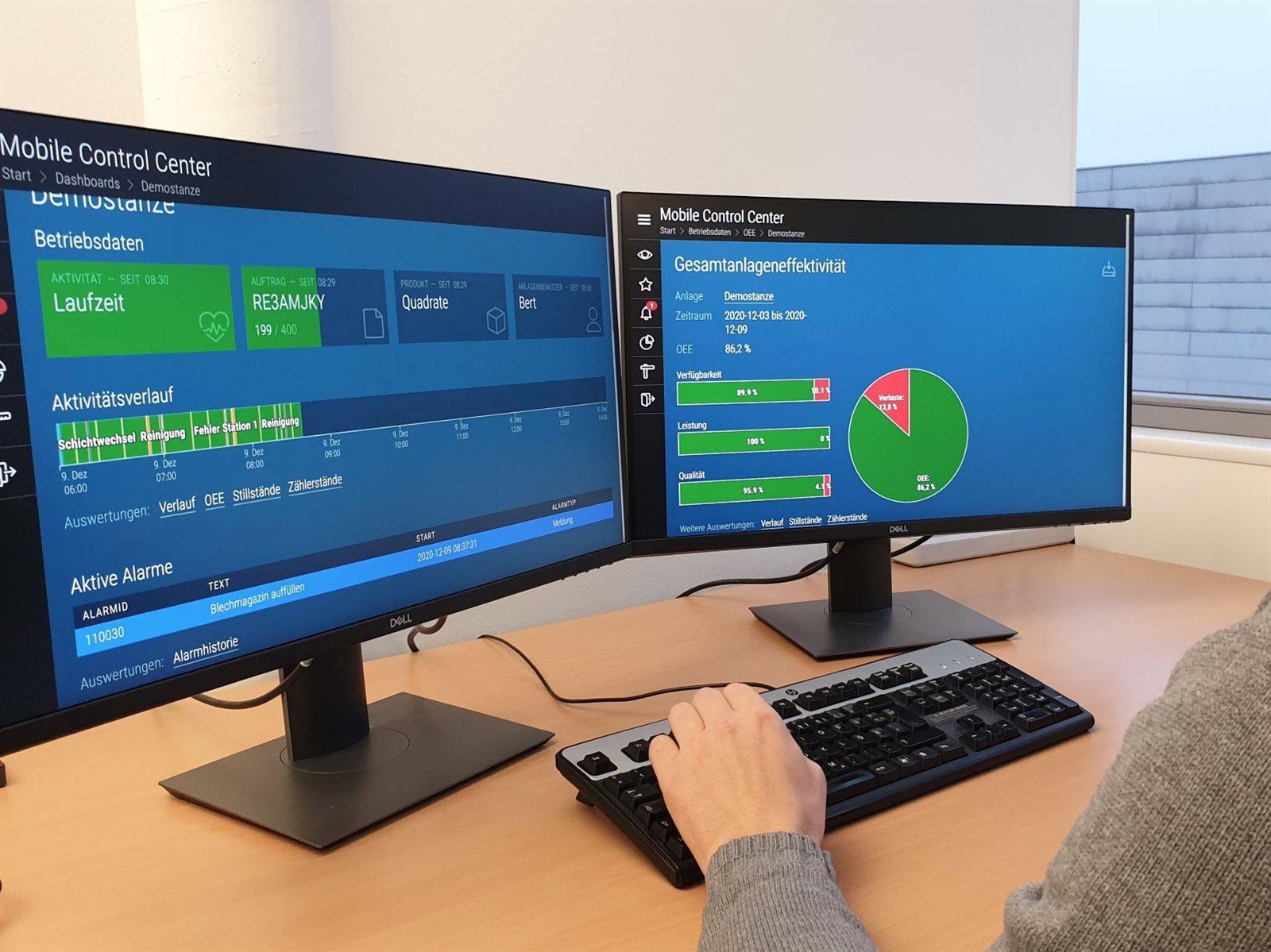 IoT Platform as a Central Data Basis for the Company