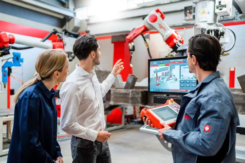 3D-HMI von igm Robotersysteme